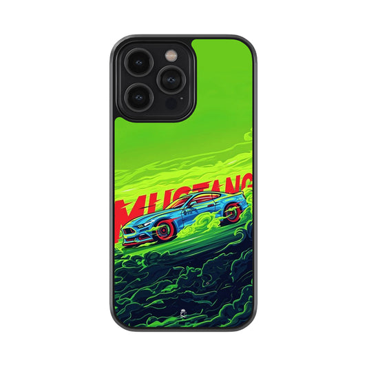 Drift Of Mustang Glossy Metal Case
