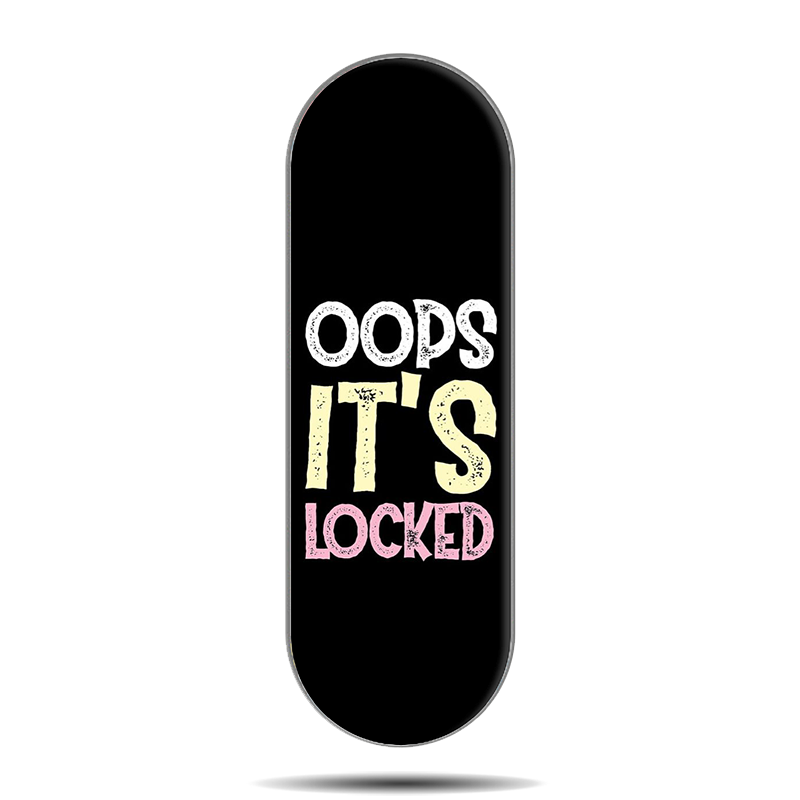 Oops It's Locked Phone Slider Grip