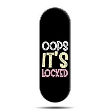 Oops It's Locked Phone Slider Grip