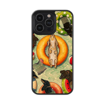 Chill Out In Summer Glossy Metal Case