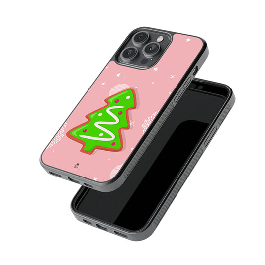 Cute Christmas Fir Glossy Metal Case