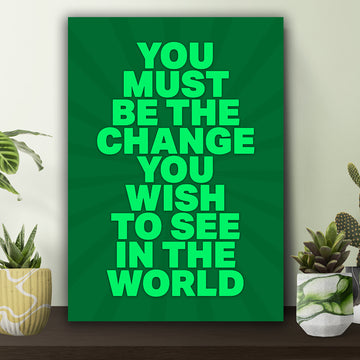 Be the Change Poster