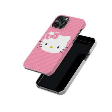 Hello Kitty Pink Patterns Slim Hard Case