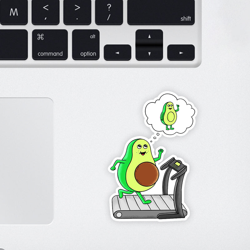 Avacado Laptop Sticker