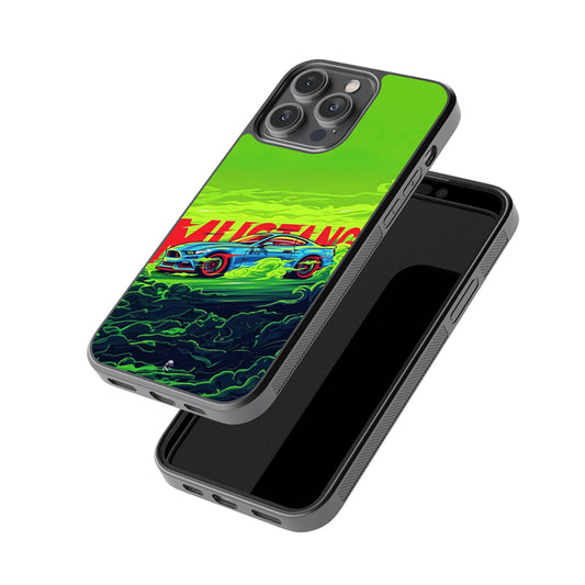 Drift Of Mustang Glossy Metal Case