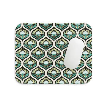 Royal Feathers Mouse Pad