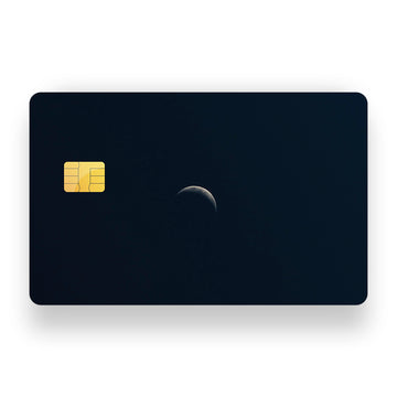 Crescent moon Debit Card Skin