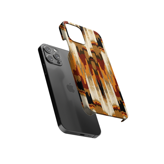Brown Stripes Slim Hard Case