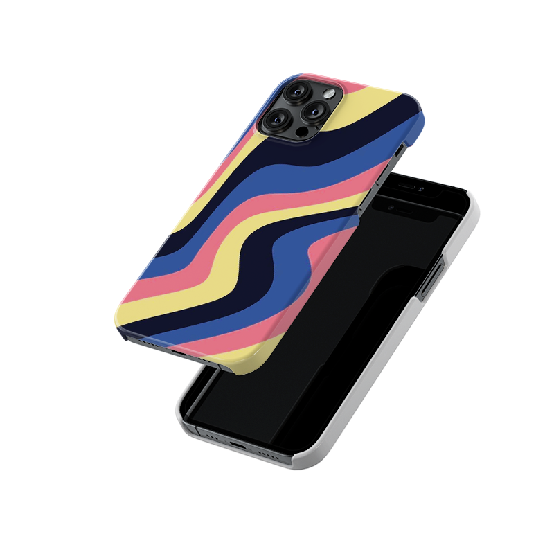 Wavy Colours Slim Hard Case