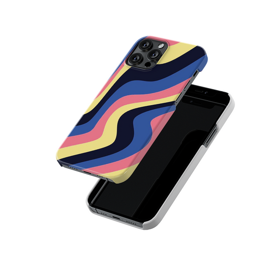 Wavy Colours Slim Hard Case