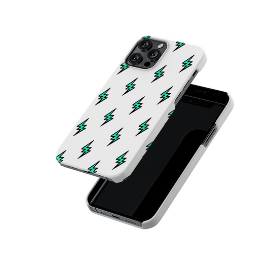 Blue Flashes Slim Hard Case