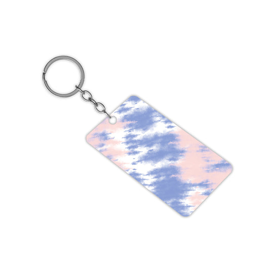 Pastel Blues Keychain