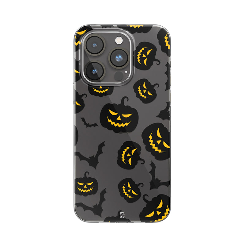 Scary Halloween Clear Silicone Case