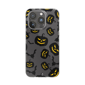Scary Halloween Clear Silicone Case