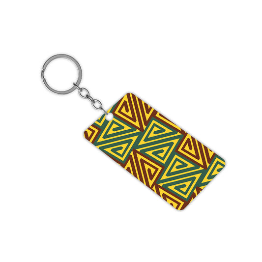 Ancient Pattern Keychain