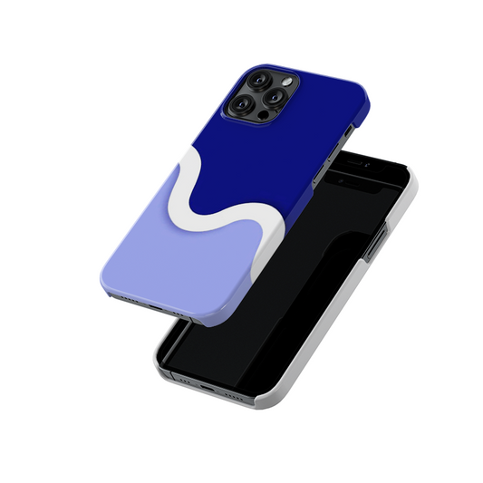 Blue Curve Slim Hard Case