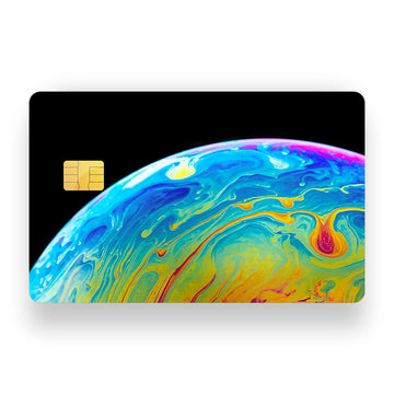 Fluid Globe Debit Card Skin