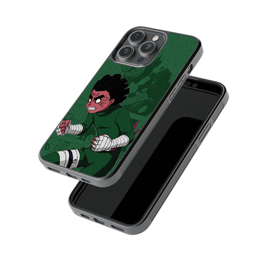 Rock Lee Anime Glossy Metal Case