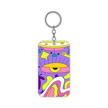 Trippy Eyes Keychain