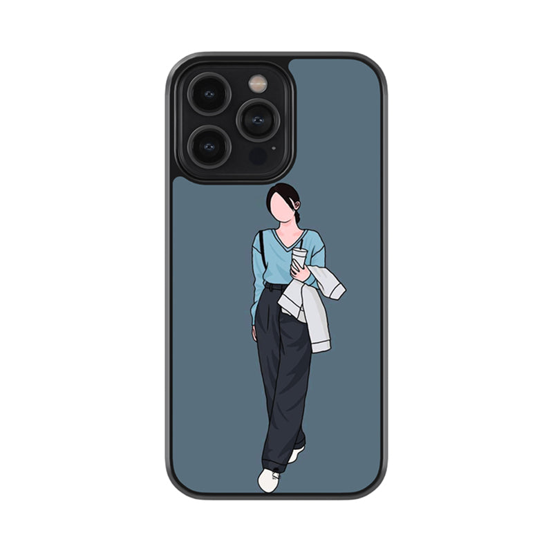 Simple And Elegance Glossy Metal Case