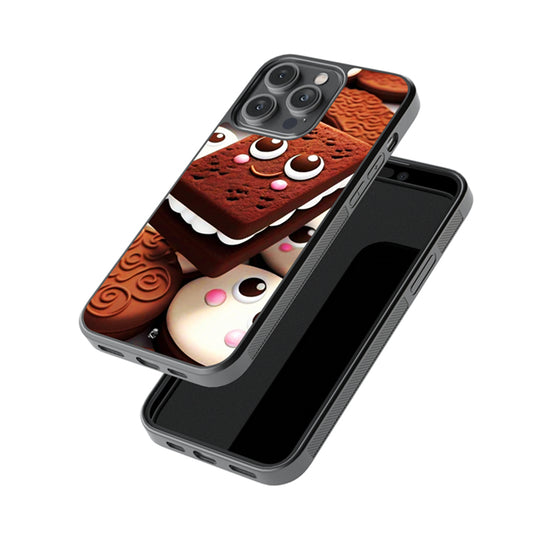 Adorable Cookies Glossy Metal Case
