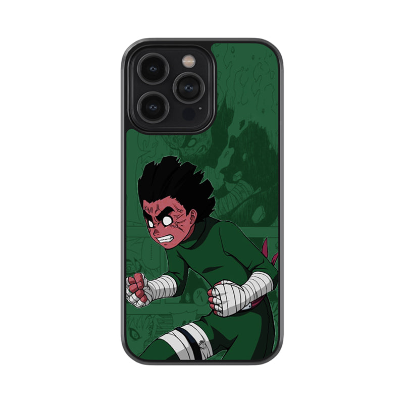 Rock Lee Anime Glossy Metal Case