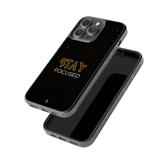 Stay Focused Glossy Metal Case