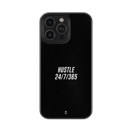 Hustle 24/7/365 Days Glossy Metal Case