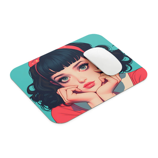 Beautiful Girl Mouse Pad