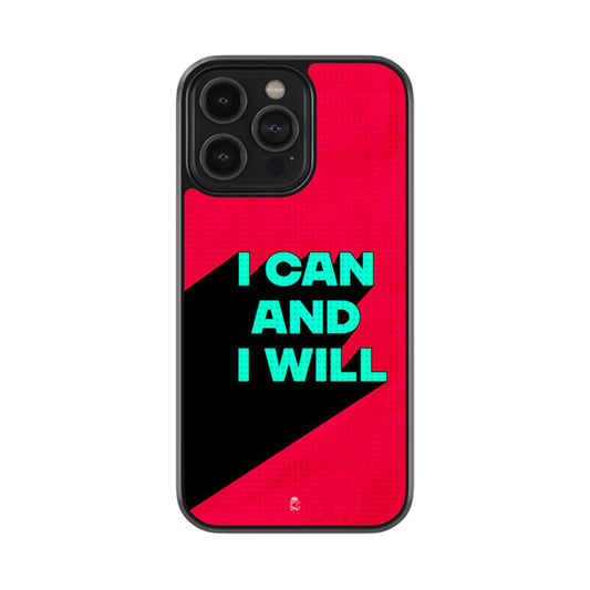 I Can And I Will Glossy Metal Case