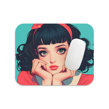 Beautiful Girl Mouse Pad