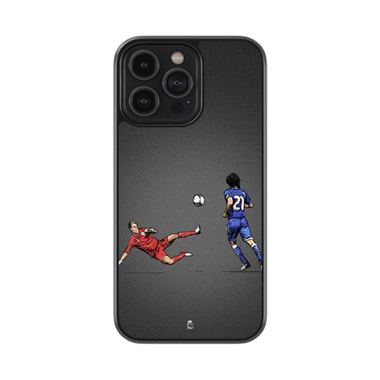 Football Players Glossy Metal Case