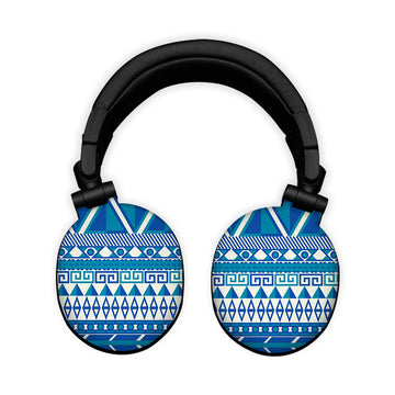 Blue Stripes Headphone Skin
