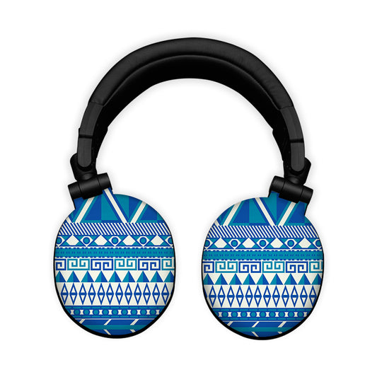 Blue Stripes Headphone Skin