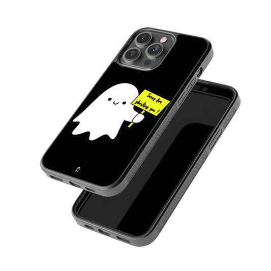 Sorry For Ghosting You Glossy Metal Case