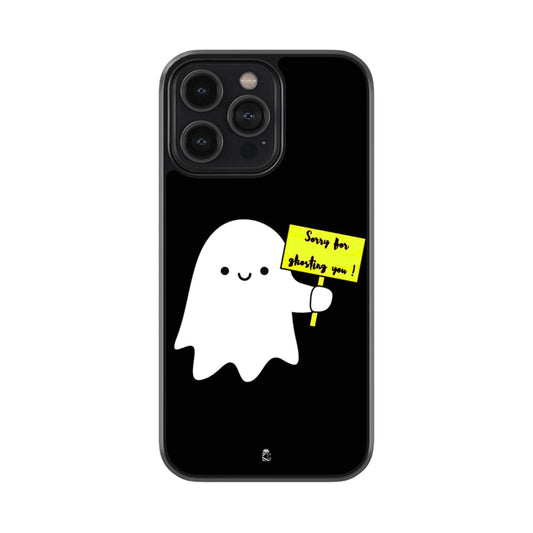 Sorry For Ghosting You Glossy Metal Case