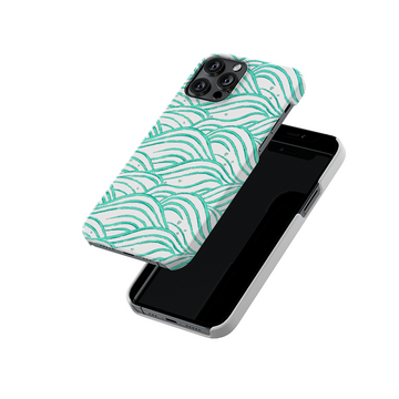 Wave Pattern Slim Hard Case
