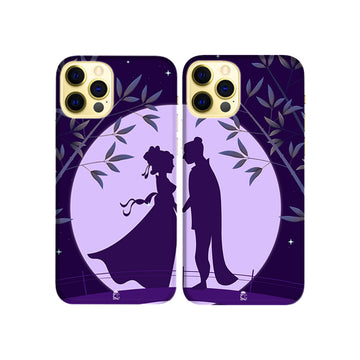 Engagement Night Slim Hard Couple Phone Case