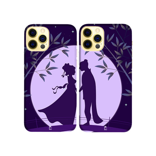 Engagement Night Slim Hard Couple Phone Case