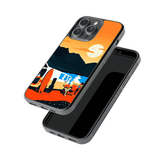 The Voyager's Relax glossy metal case
