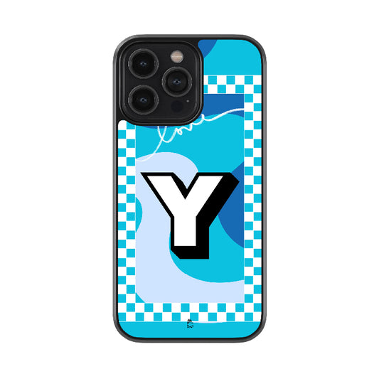 Alphabet - Y Glossy Metal Case