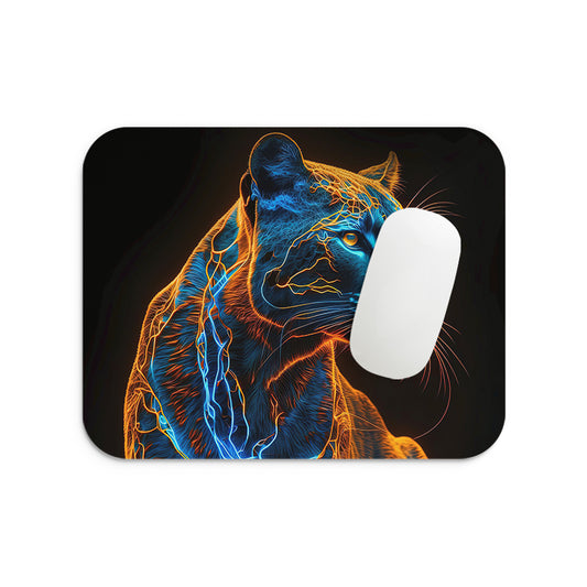 Chrome Leopard Mouse Pad
