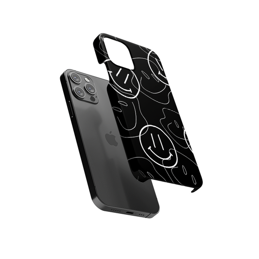 Wavy Smilies Slim Hard Case