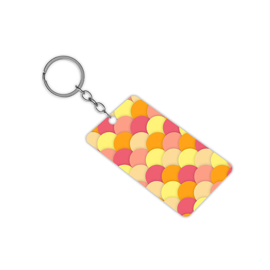 Colourful Circles Keychain