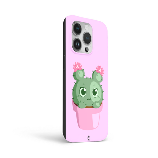 Cute Catcus Flexible Soft Silicone Case
