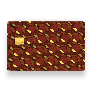 Brown Buds Debit Card Skin