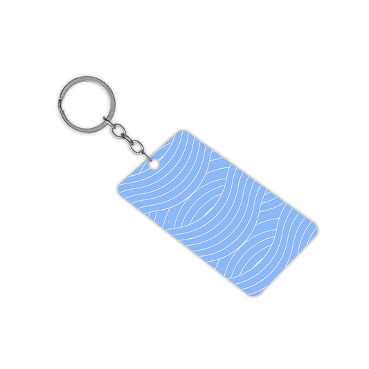 Blue Wave Keychain