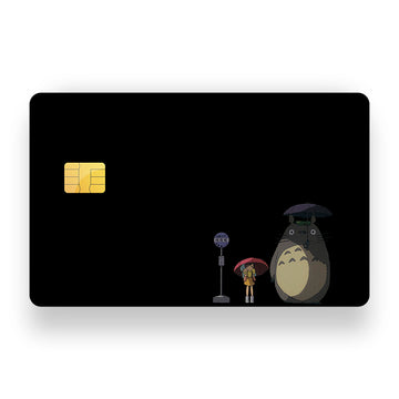 Waiting for the Bus Debit Card Skin