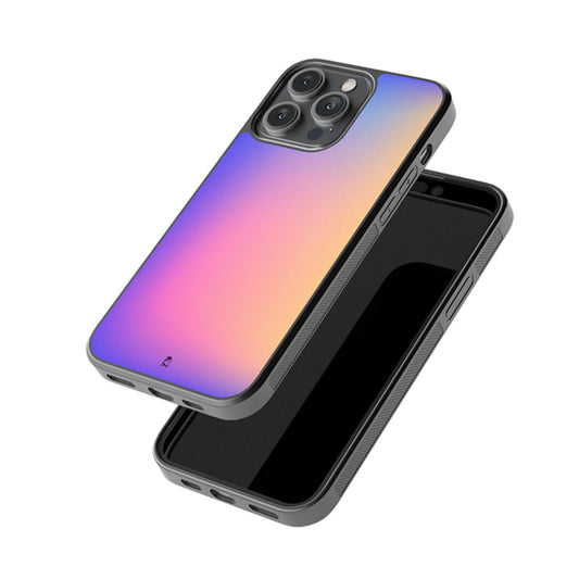 The Aura Gradient Glossy Metal Case