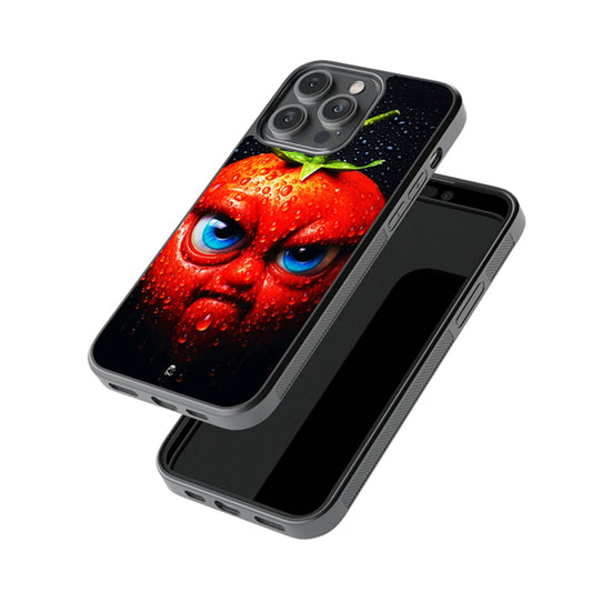 Rugged Tomato Glossy Metal Case